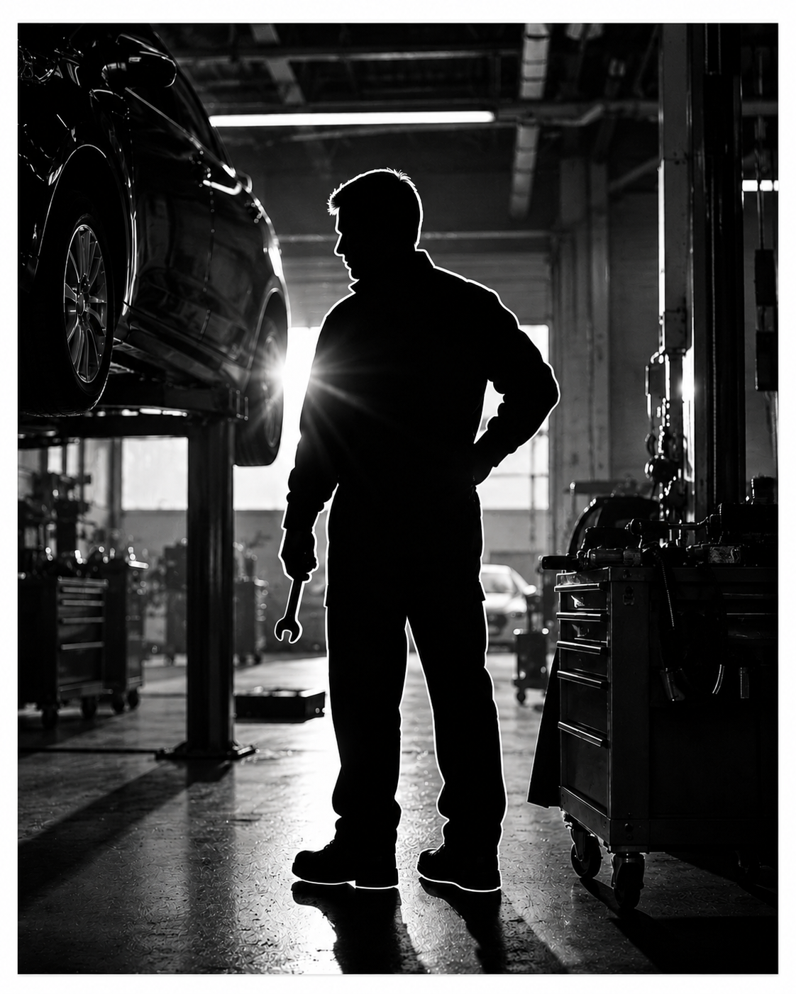 Automobilindustrie und Werkstätten